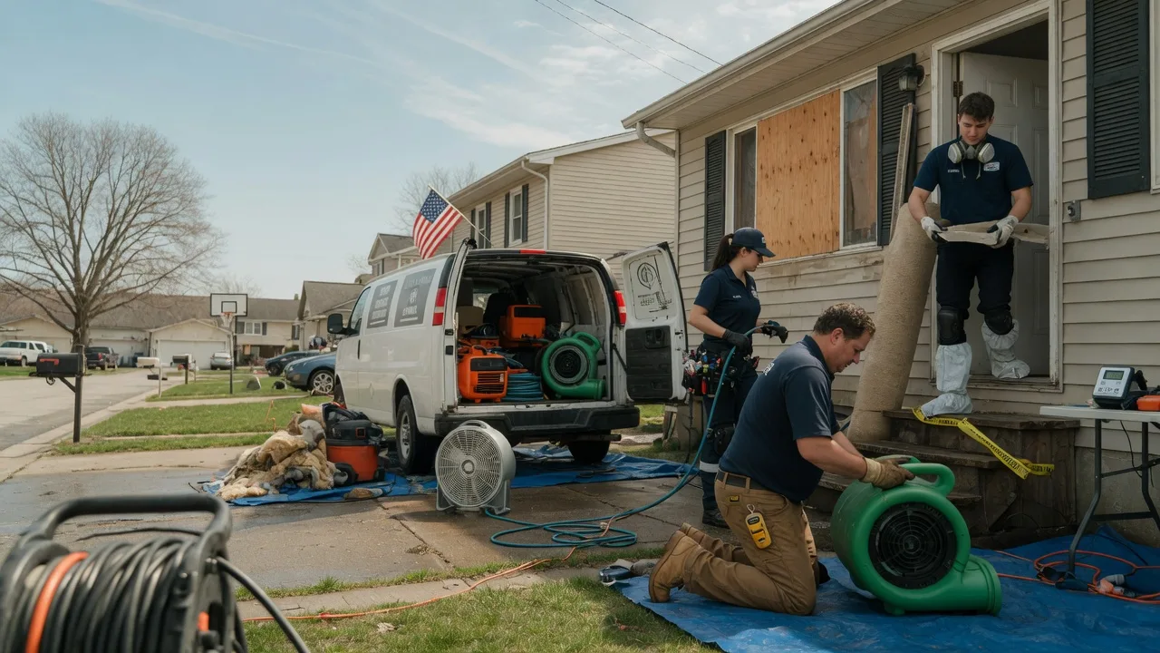 Water Damage Restoration in Wooster, OH near me
